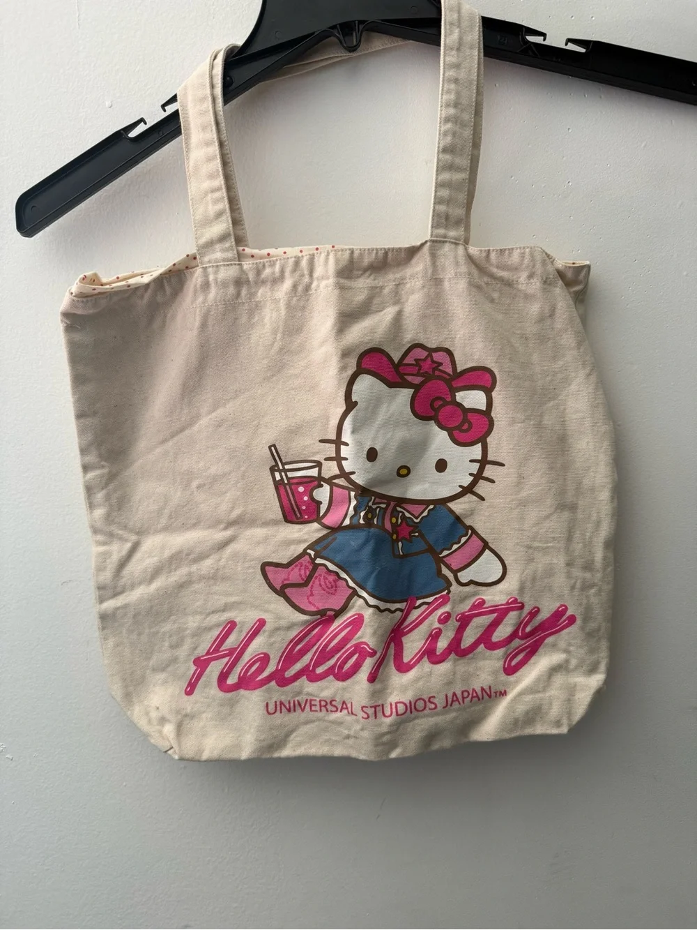 Hello Kitty Limited Edition Canvas Tote Bag - Universal studios Japan’s